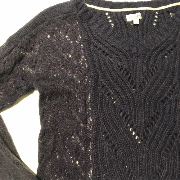 Maison Jules open knit sweater - Picture 2 of 4